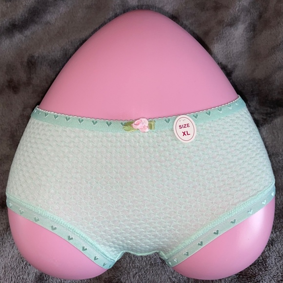Thick Bubble cotton Panties. Pastel coloured Panties. Size 22" -34" waist - Picture 2 of 3
